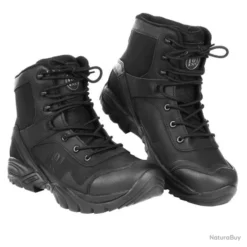 Bottes Tactiques Recon Mid (Pointure 44, Couleur Noir)