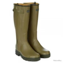 BOTTES LE CHAMEAU CHASSEUR DOUBLÉE CUIR T43