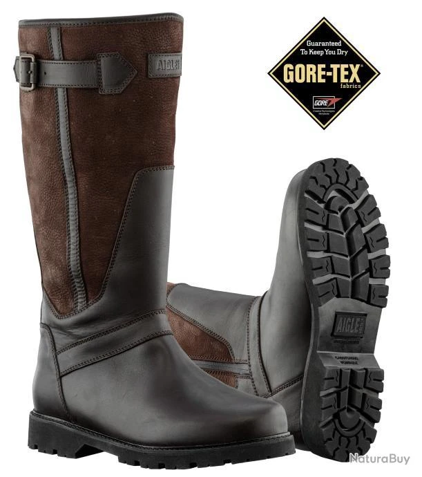 Bottes Aigle Fourrées Inverss GTX Homme BOTTES H INVERSS GTX MARRON 3 Bottes Aigle Fourrées Inverss GTX Homme BOTTES H INVERSS GTX MARRON