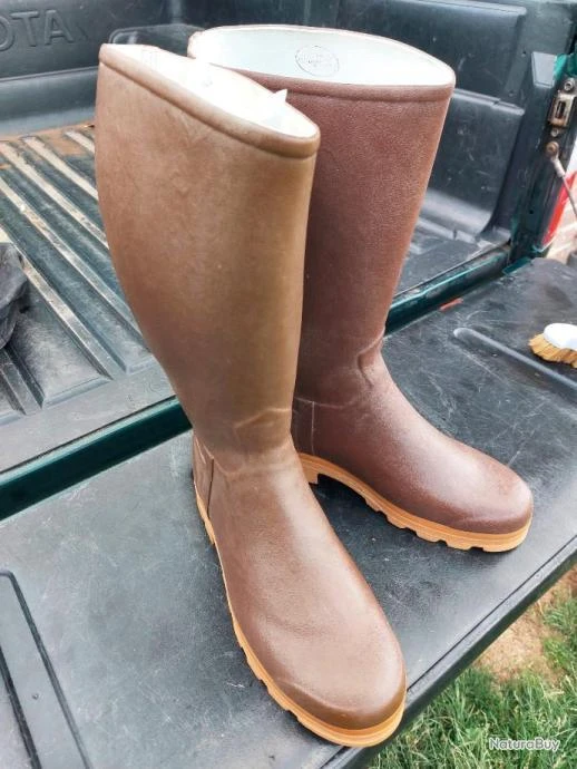 Bottes Le Chameau Saint Hubert Taille 48 - Comme Neuves 3 Bottes Le Chameau Saint Hubert Taille 48 - Comme Neuves