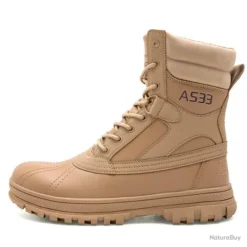Bottes Militaires Beige - LIVRAISON GRATUITE !!