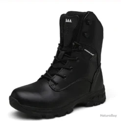 Bottes Tactique Black - Sécurité - Chasse - Randonnée - Activité Outdoor