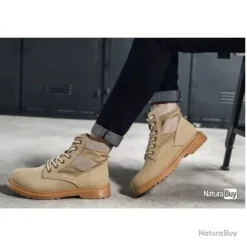 Bottes De Randonnée BEIGE - LIVRAISON GRATUITE !!