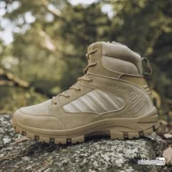 Bottes De Tactiques Militaires TAN - LIVRAISON GRATUITE !!