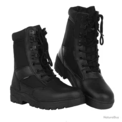 Bottes De Sniper Hautes - Fostex Garments (Pointure 40, Couleur Noir)