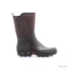 Demi Bottes Rouchette Clean Garden Marron Taille