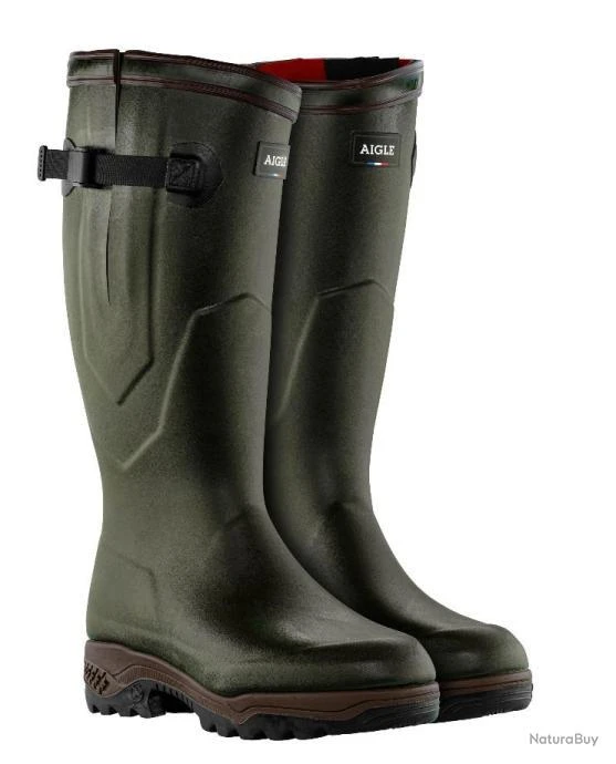 Aigle BOTTES PARCOURS 2 ISO KAKI P 46 4 Aigle BOTTES PARCOURS 2 ISO KAKI P 46 – Image 2