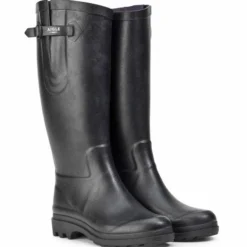 Bottes Aiglentine 2 Femme Noir Aigle -Le Chameau Soldes Magasin 00002 Bottes Aiglentine 2 femme noir Aigle 36