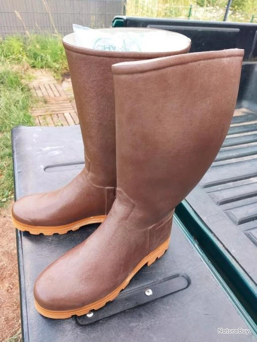 Bottes Le Chameau Saint Hubert Taille 48 - Comme Neuves 4 Bottes Le Chameau Saint Hubert Taille 48 - Comme Neuves – Image 2