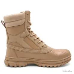 Le Chameau Soldes Magasin -Le Chameau Soldes Magasin 00002 Bottes Militaires Beige LIVRAISON GRATUITE