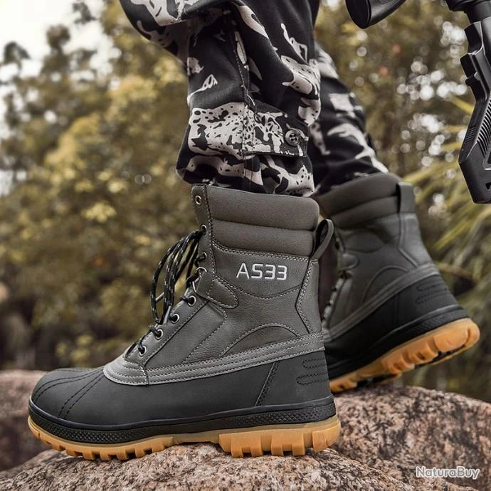 Bottes Militaires Noir - LIVRAISON GRATUITE !! 4 Bottes Militaires Noir - LIVRAISON GRATUITE !! – Image 2