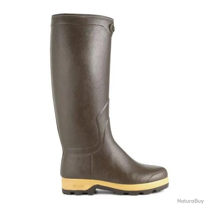 Bottes Saint-Hubert Héritage Le Chameau Homme Marron Foncé 42 Cm 42 4 Bottes Saint-Hubert Héritage Le Chameau Homme Marron Foncé 42 Cm 42 – Image 2