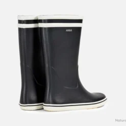 Bottes AIGLE MALOUINE 2 MARINE/BLANC -Le Chameau Soldes Magasin 00003 Bottes AIGLE MALOUINE 2 MARINE BLANC