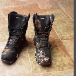 Bottes De Chasse Camouflage Marron - LIVAISON GRATUITE !! -Le Chameau Soldes Magasin 00003 Bottes de Chasse Camouflage Marron LIVAISON GRATUITE