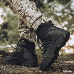 Bottes De Tactiques Militaires NOIR - LIVRAISON GRATUITE !! 8 Bottes De Tactiques Militaires NOIR - LIVRAISON GRATUITE !! -Le Chameau Soldes Magasin 00003 Bottes de Tactiques Militaires NOIR LIVRAISON GRATUITE
