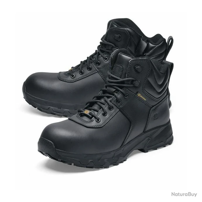 PAIRE DE BOTTES DE SECURITE GUARD MID S3 SFC NOIR 5 PAIRE DE BOTTES DE SECURITE GUARD MID S3 SFC NOIR – Image 3