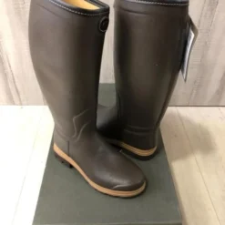 Bottes Le Chameau Saint-Hubert Héritage Doublées Cuir 42 Mollet 42