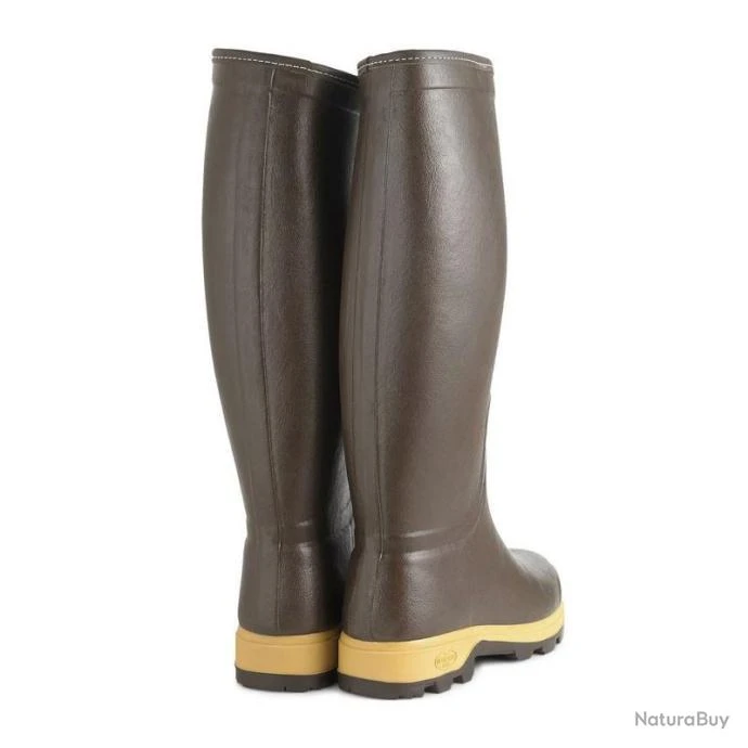 Bottes Saint-Hubert Héritage Le Chameau Homme Marron Foncé 42 Cm 42 6 Bottes Saint-Hubert Héritage Le Chameau Homme Marron Foncé 42 Cm 42 – Image 4