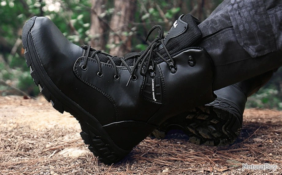 Bottes Tactique Black - Sécurité - Chasse - Randonnée - Activité Outdoor (2) 6 Bottes Tactique Black - Sécurité - Chasse - Randonnée - Activité Outdoor (2) – Image 4