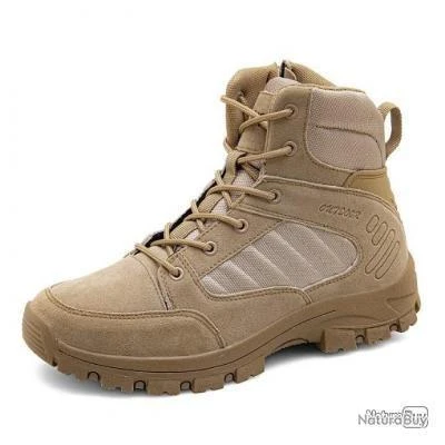Bottes De Tactiques Militaires TAN - LIVRAISON GRATUITE !! 6 Bottes De Tactiques Militaires TAN - LIVRAISON GRATUITE !! – Image 4