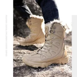 Bottes Tactiques Imperméables - Beige - Antidérapantes - Livraison Gratuite Et Rapide -Le Chameau Soldes Magasin 00004 Bottes tactiques impermeables Beige Antiderapantes Livraison gratuite et rapide