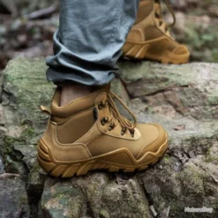 Bottes Tactiques Militaires à Lacets - Marron - Livraison Gratuite Et Rapide -Le Chameau Soldes Magasin 00004 Bottes tactiques militaires a lacets Marron Livraison gratuite et rapide