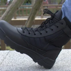 Bottes Tactiques Imperméable Randonnée Anti-dérapant Noire - LIVRAISON GRATUITE !! -Le Chameau Soldes Magasin 00004 bottes tactiques impermeable randonnee anti derapant noire LIVRAISON GRATUITE