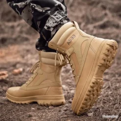 Bottes Militaires Beige - LIVRAISON GRATUITE !! -Le Chameau Soldes Magasin 00005 Bottes Militaires Beige LIVRAISON GRATUITE