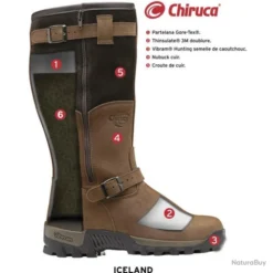 Chiruca Bottes ICELAND Cuir 9 Chiruca Bottes ICELAND Cuir -Le Chameau Soldes Magasin 00006 Bottes ICELAND cuir