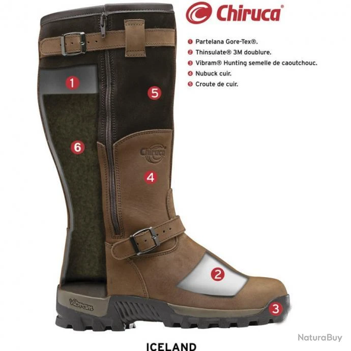 Chiruca Bottes ICELAND Cuir 5 Chiruca Bottes ICELAND Cuir – Image 3