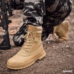 Bottes Militaires Beige - LIVRAISON GRATUITE !! -Le Chameau Soldes Magasin 00006 Bottes Militaires Beige LIVRAISON GRATUITE