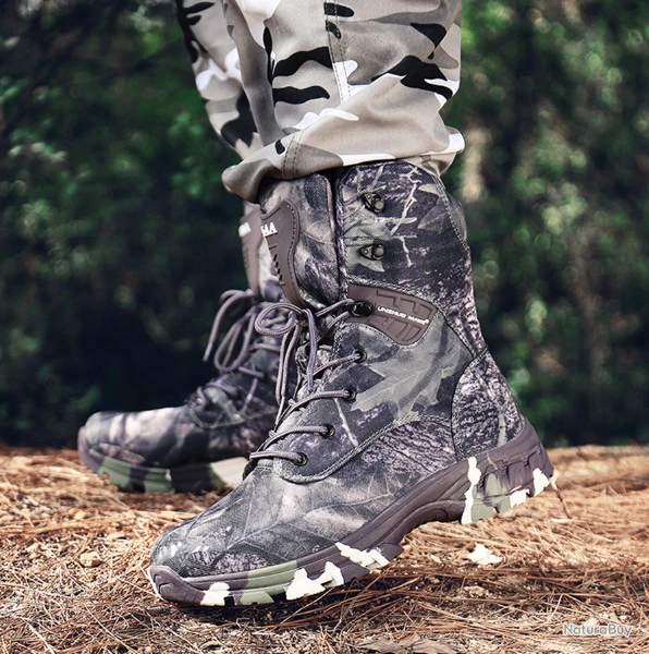 Bottes Tactique Black - Sécurité - Chasse - Randonnée - Activité Outdoor (2) 8 Bottes Tactique Black - Sécurité - Chasse - Randonnée - Activité Outdoor (2) – Image 6