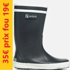 Bottes ENFANTS Aigle Lolly-pop Marine 20