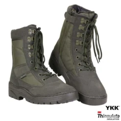 Bottes De Sniper Zippées Hautes Couleur Gris. -Le Chameau Soldes Magasin 00007 Bottes de sniper zippees hautes Couleur Gris Pointure 40
