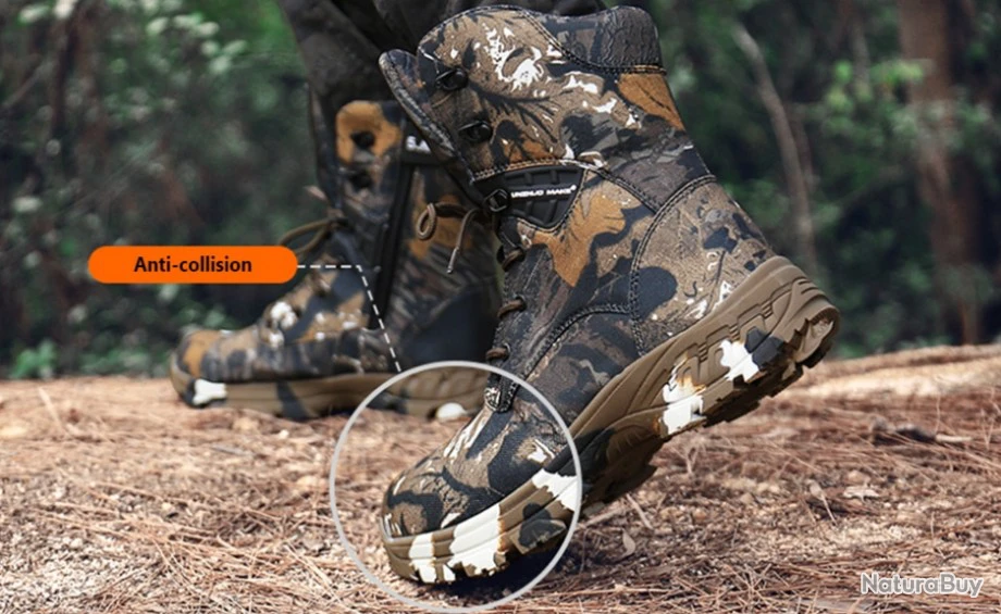 Bottes Tactique Black - Sécurité - Chasse - Randonnée - Activité Outdoor (2) 10 Bottes Tactique Black - Sécurité - Chasse - Randonnée - Activité Outdoor (2) – Image 8