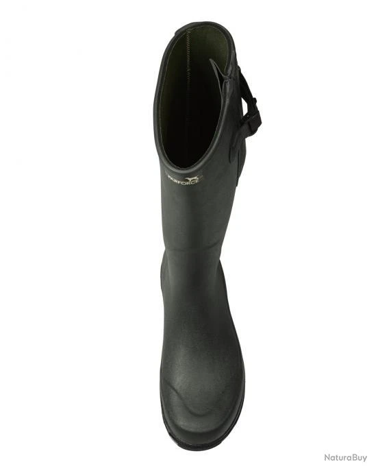 Bottes En Caoutchouc Avec Doublure Néoprène Couleur Olive. 5 Bottes En Caoutchouc Avec Doublure Néoprène Couleur Olive. – Image 3