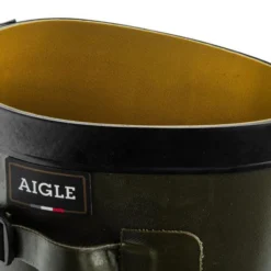 Aigle Bottes Benyl Kaki Mollet XL P. -Le Chameau Soldes Magasin 00012 Bottes Benyl kaki Mollet XL p. 40