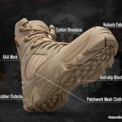 KipeRann Bottes Tactiques Couleur Sable - LIVRAISON GRATUITE !! -Le Chameau Soldes Magasin 00012 KipeRann Bottes Tactiques Couleur Sable LIVRAISON GRATUITE