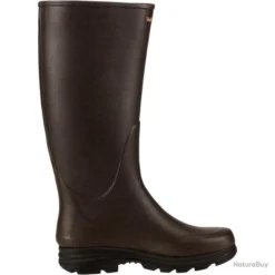 Bottes En Caoutchouc Avec Fermeture éclair Et Doublure En Néoprène Couleur Brun Foncé. -Le Chameau Soldes Magasin 00013 Bottes en caoutchouc avec fermeture eclair et doublure en neoprene Couleur Brun fonce