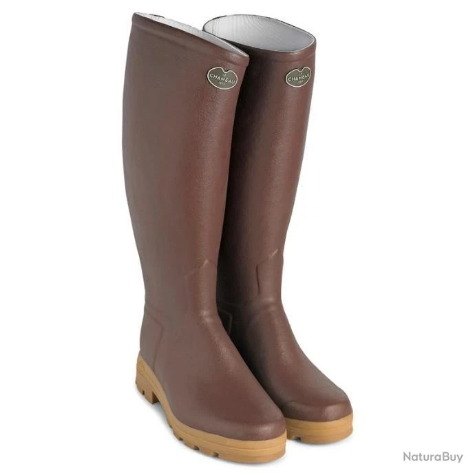 Bottes Saint Hubert HOMME Marron Le Chameau 4 Bottes Saint Hubert HOMME Marron Le Chameau – Image 2