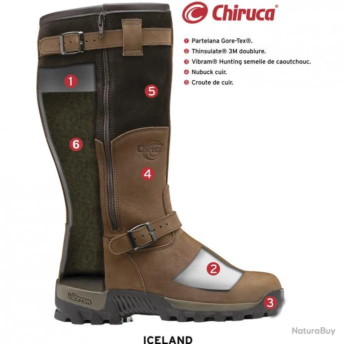 Chiruca Bottes ICELAND Taille 4 Chiruca Bottes ICELAND Taille – Image 2
